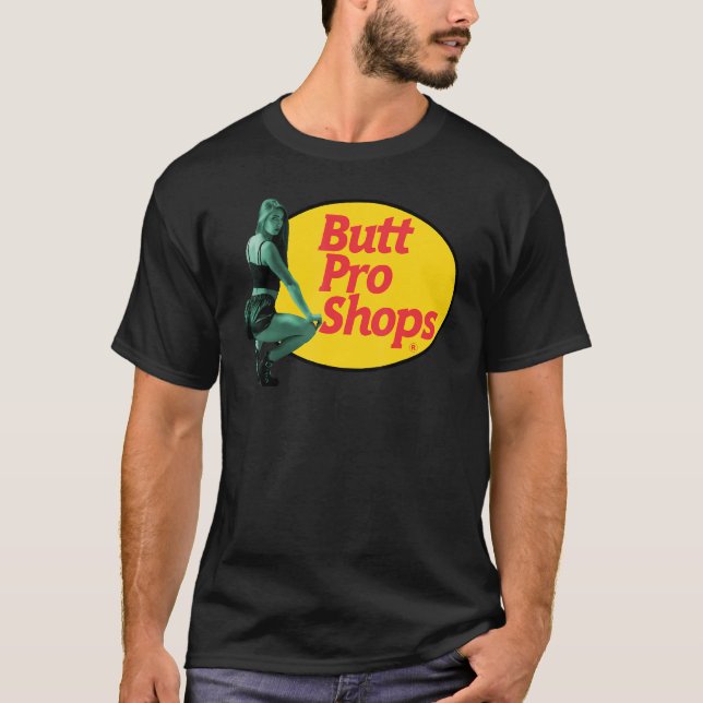 Cute   Fishing Twerking Girl Butt Pro Shops T-Shirt (Front)