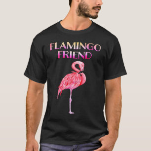 Cute Flamingo Friend Awesome Christmas T T-Shirt
