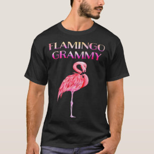 Cute Flamingo Grammy Awesome Christmas T-Shirt