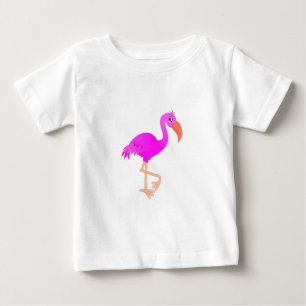 Cute Flamingo - Happy Baby T-Shirt