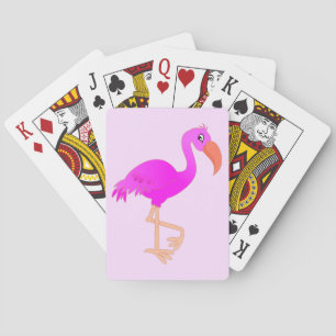 Cute Flamingo - Happy Playing Cards
