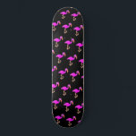 Cute Flamingos - Happy Skateboard<br><div class="desc">Cute Flamingos - Happy - Choose / add your favourite background colours !</div>