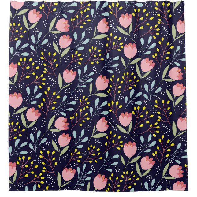 Cute Floral: Colourful Flowers Pattern. (Front)