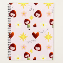 Cute Floral Girl Planner