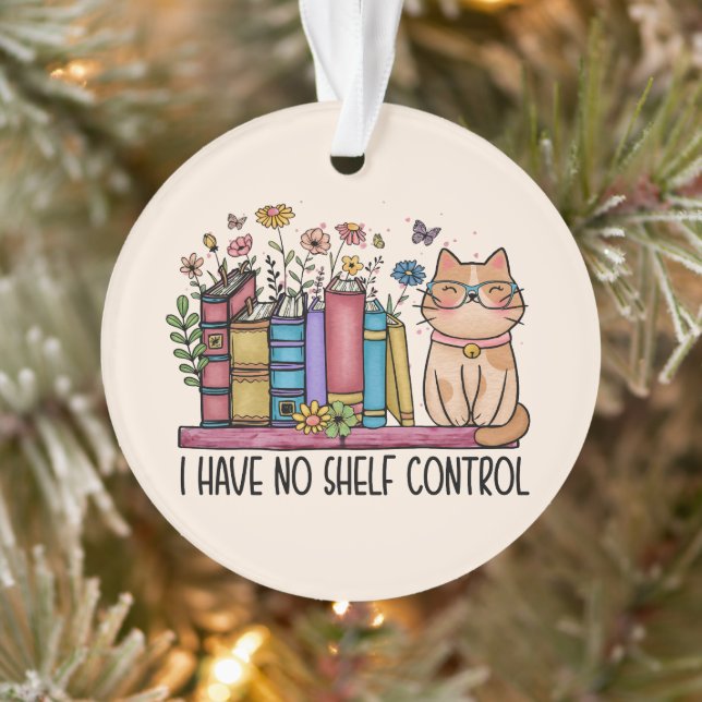 Cute Floral Livres et Chat (Arbre)