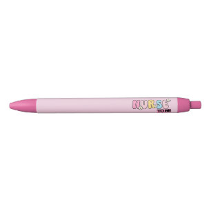 Cute Floral Nurse To Be Pen 