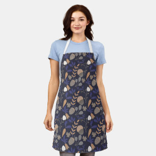 Cute Floral Pattern Apron