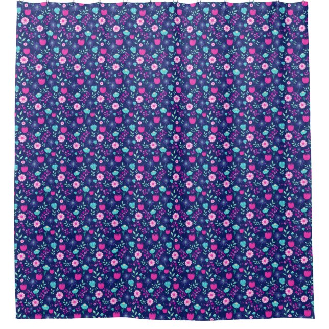 Cute floral pattern background (Front)