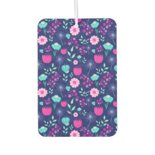 Cute floral pattern background air freshener