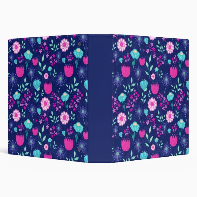 Cute floral pattern background binder (Background)