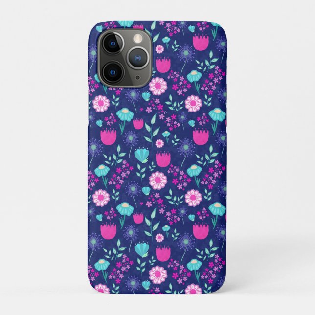 Cute floral pattern background Case-Mate iPhone case (Back)