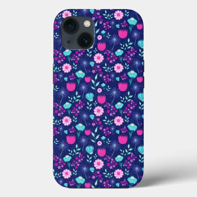 Cute floral pattern background Case-Mate iPhone case (Back)