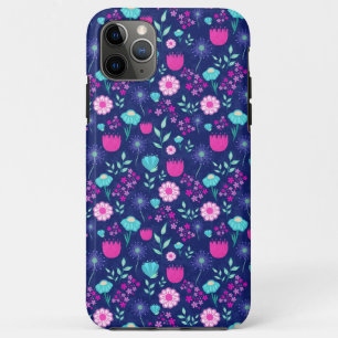 Cute floral pattern background iPhone 11 pro max case