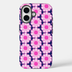 Cute floral pattern background iPhone 16 case