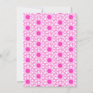 Cute Floral Pattern Card