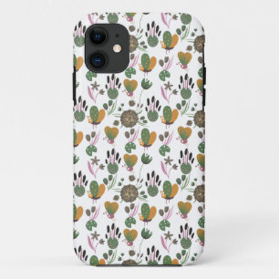 Cute Floral Pattern iPhone 11 Case