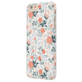 Cute Floral Pattern Girly Case-Mate iPhone Case (Back Left)