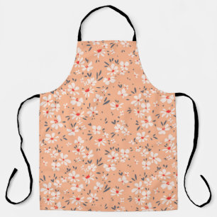 Cute floral pattern in the small flower. Ditsy pri Apron