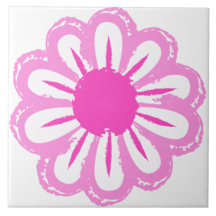 Cute Floral Pattern Tile