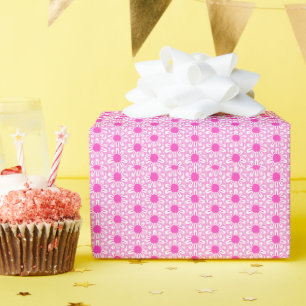 Cute Floral Pattern Wrapping Paper