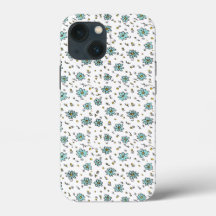 Cute Floral Patterns Case-Mate Tough Apple iPhone 