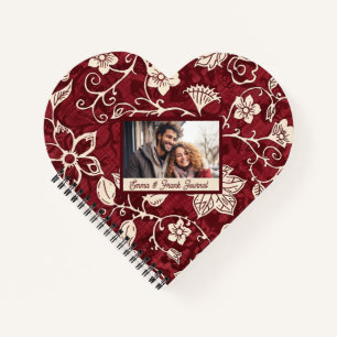 Cute Floral Personalized Notebook