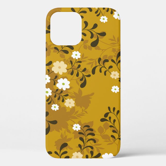 Cute floral seamless pattern on musterabstract,art Case-Mate iPhone case (Back)