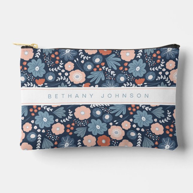 Cute Flower Accessory Pouch (Front)