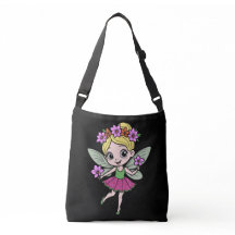 Cute Flower Fairy Tote Bag