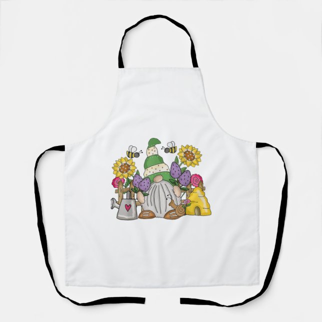Cute Flower Garden   Apron (Front)