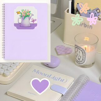 Cute Flower Journal 💜🌸💛🌷