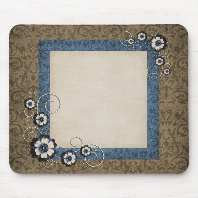 Cute Flower Mousepad (Front)