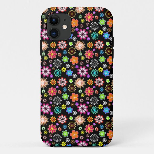 Cute flowers pattern Case-Mate iPhone case (Back)