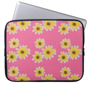 Cute Flowery Laptop Sleeve