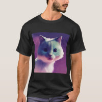 Cute Fluffy Adorable Cat Kitten Soft White as Snow