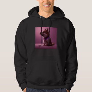 Cute Fluffy Dog Shiba Inu Husky Sheepdog Shepherd  Hoodie