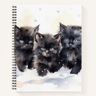 Cute Fluffy Kittens  Notebook