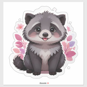 Cute Fluffy Raccoon