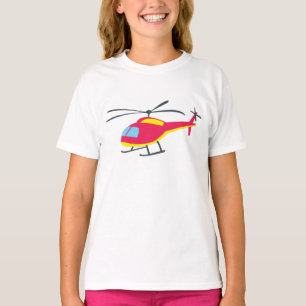Cute Flying Helicopter T-Shirt