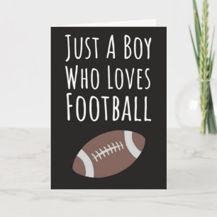 Cute Football Cards For Kids Boys Sports Children