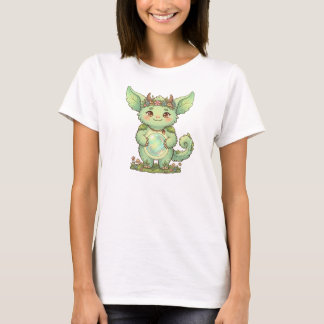 Cute Forest Sprite Fantasy Creature Illustration T-Shirt