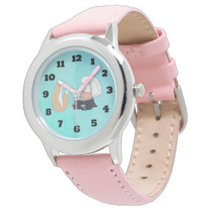 Cute Fox and Rabbit Woodland Creatures Drawing Watch