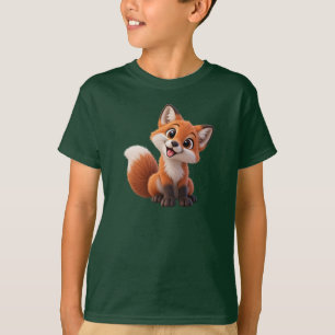 Cute Fox – Funny Nordic Woodland Fox T-Shirt