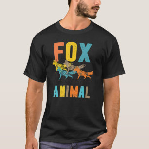 Cute Fox Is My Spirit Animal For Men Women Furry T-Shirt