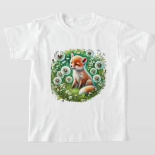 Cute fox lovers girls T-Shirt