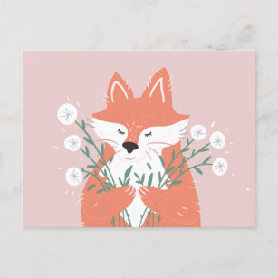 Cute Fox Postcard