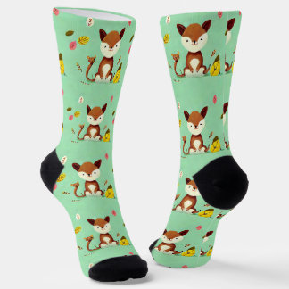 Cute fox socks