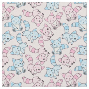 Cute Foxes Fabric