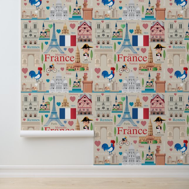 Cute France Icons Wallpaper (Application)