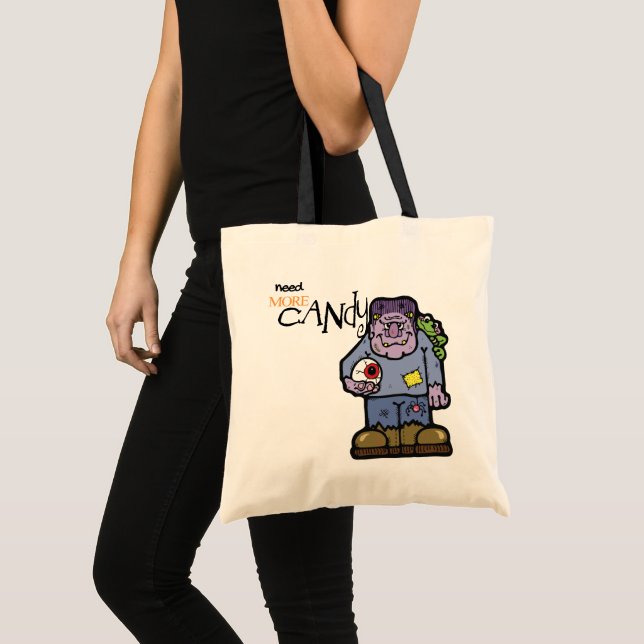 Cute Frankenstein Halloween Bag (Front (Product))